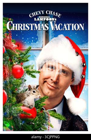 CHEVY CHASE DANS LES VACANCES DE NOËL NATIONALES DE LAMPOON (1989), DIRIGÉ PAR JEREMIAH S. CHECHIK.Crédit: WARNER BROS./ Album Banque D'Images