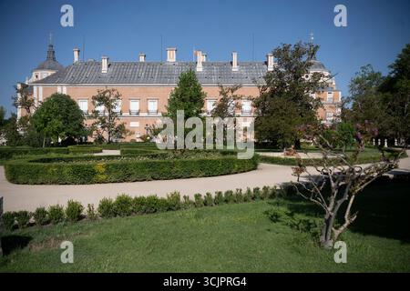 Aranjuez (Communauté de Madrid), 10 juillet 2025. Projet de restauration des fontaines et jardins du Palais Royal. Photo : de San Bernardo. ARCHDC. Crédit : album / Archivo ABC / Eduardo San Bernardo Banque D'Images