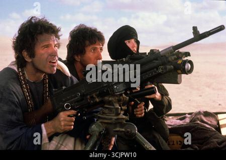 WARREN BEATTY, DUSTIN HOFFMAN et ISABELLE Adjani dans ISHTAR (1987), réalisé par ELAINE MAY. Crédit : COLUMBIA PICTURES / album Banque D'Images