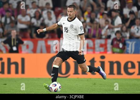Cologne, Deutschland. 07 septembre 2025. Waldemar ANTON (GER), action, action individuelle, image unique, découpe, tir complet, match international de football à chiffres entiers, Coupe du monde qualification groupe A jour 6, Allemagne (GER) - Irlande du Nord (NIR) 3-1 le 7 septembre 2025, RheinEnergieStadion ? Crédit : dpa/Alamy Live News Banque D'Images