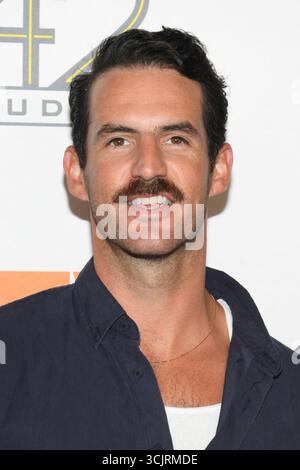 New York, États-Unis. 08 septembre 2025. John Riddle assiste au déjeuner du 25e anniversaire des New 42 Studios au New 42 Studios à New York, NY, le 8 septembre 2025. (Photo par Efren Landaos/Sipa USA) crédit : Sipa USA/Alamy Live News Banque D'Images