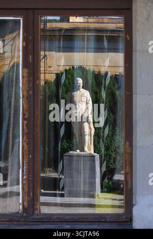 Monument à Joseph Staline, homme politique soviétique et révolutionnaire (1878-1953) dans sa ville natale Gori, Géorgie Banque D'Images