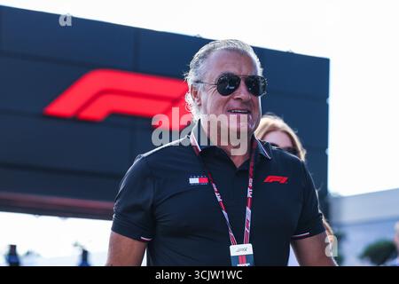 Monza, Italie. 05th Sep, 2025. Jean Alesi est vu lors du Grand Prix de F1 d'Italie 2025 - course à l'Autodromo Nazionale Monza. (Photo de Fabrizio Carabelli/SOPA images/Sipa USA) crédit : Sipa USA/Alamy Live News Banque D'Images