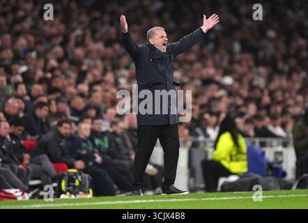 Dossier photo du 09/09/25 de Ange Postecoglou. Nottingham Forest devrait nommer l'ancien patron de Tottenham Ange Postecoglou pour remplacer Nuno Espirito Santo. Date d'émission : mardi 9 septembre 2025. Banque D'Images