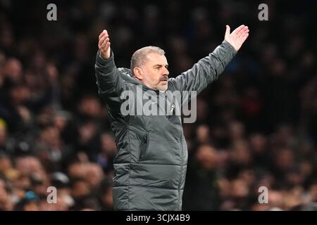 Dossier photo du 09/09/25 de Ange Postecoglou. Nottingham Forest devrait nommer l'ancien patron de Tottenham Ange Postecoglou pour remplacer Nuno Espirito Santo. Date d'émission : mardi 9 septembre 2025. Banque D'Images