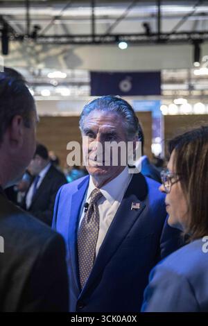 Rho, Italie. 09th Sep, 2025. Milan, RHO FIERA ouverture de la nouvelle édition de Gastech, avec le secrétaire américain à l'intérieur Doug Burgum, crédit : Agence photo indépendante/Alamy Live News Banque D'Images