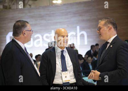 Rho, Italie. 09th Sep, 2025. Milan, RHO FIERA ouvre la nouvelle édition de Gastech, Claudio Descalzi sur Eni Credit : Independent photo Agency/Alamy Live News Banque D'Images