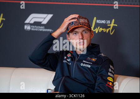 Néerlandais GP F1 2025 le 31 2025 août à Zandvoort, néerlandais - pilote de formule 1 Max Verstappen pour Red Bull Banque D'Images