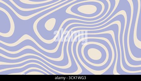 Motif ondulé abstrait vectoriel. Illustration de Vecteur