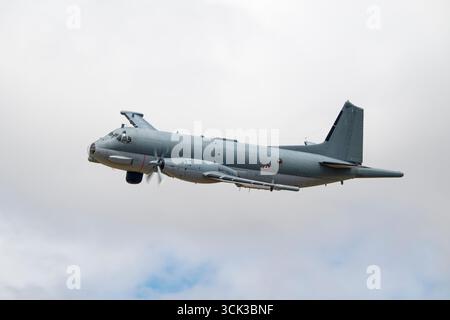 L'avion de patrouille maritime ATL2 de la Marine française met en scène le Royal International Air Tattoo à la RAF Fairford en Angleterre Banque D'Images
