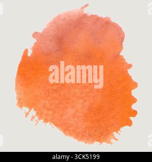 Éclaboussures d'eau isolé sur fond Uni , adapté à votre projet d'élément. Banque D'Images