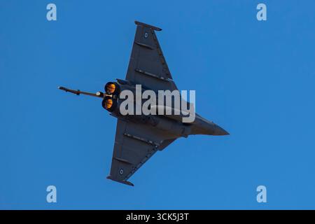 Dassault Rafale au salon AFW 2025 à Tanagra, Grèce Banque D'Images