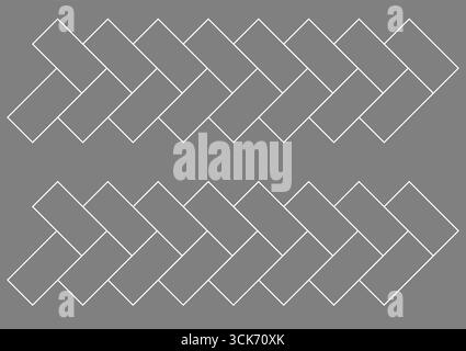 Aires de stationnement vides ou places de parking depuis la vue aérienne. Illustration vectorielle. Illustration de Vecteur
