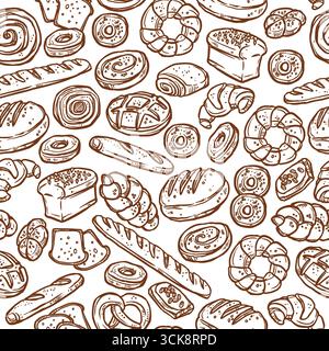 Modèle sans couture avec style ordinaire Illustration de Vecteur