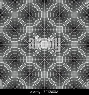 Modèle sans couture avec style ordinaire Illustration de Vecteur