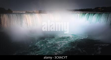 Chute d'eau Niagara Falls Horseshoe Falls - Ontario Canada Banque D'Images