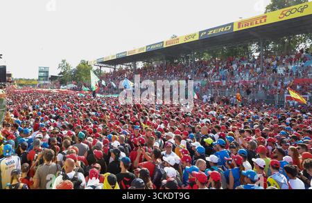 Monza, Italie. 07 septembre 2025. Le Monza public Formula 1 Pirelli Gran Premio d'Italia 2025 Monza- F1 Italie Grand Prix 2025 F1 Pirelli Formula1 Italien GP Italie Gran Prix Monza 07/09/2025 crédit : Agence photo indépendante/Alamy Live News Banque D'Images