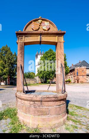 Vieille ville de Hanau Steinheim, Hesse, Allemagne Banque D'Images