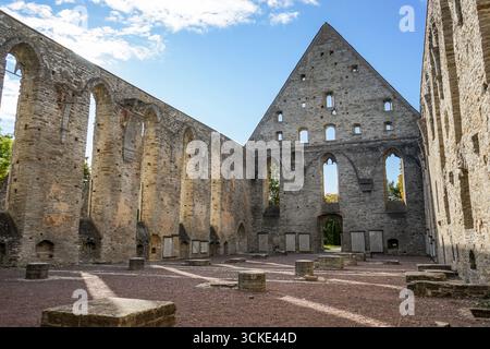 Ruines du couvent de Pirita à Tallinn, Estonie Banque D'Images