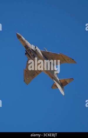 McDonnell Douglas F-4E Phantom à AFW 2025 à Tanagra, Grèce Banque D'Images