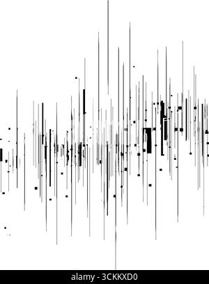 Grille abstraite minimaliste avec des lignes variées pour un fond de design moderne. Illustration de Vecteur