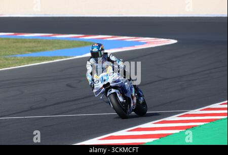 Misano, Italien. 12 septembre 2025. 12 septembre 2025, Misano World circuit Marco Simoncelli, Misano, MotoGP Red Bull Grand Prix de Saint-Marin et de la Riviera de Rimini, sur la photo Alex Marquez d'Espagne, Gresini Racing MotoGP/dpa/Alamy Live News Banque D'Images
