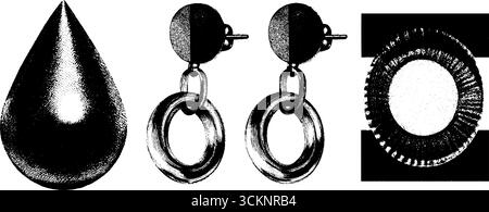 annetdebar gravure minimaliste pointillée et texture demi-teinte 625f1ccf-167f-4201-bcb3-9a83b7ff0e55 0 tracée Illustration de Vecteur