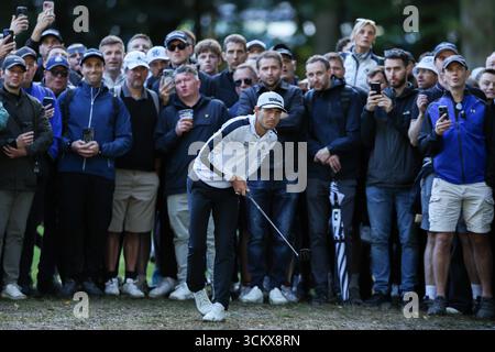 Wentworth Club, Londres, Royaume-Uni. 13 septembre 2025. Le championnat BMW PGA Round 3 ; crédit : action plus Sports/Alamy Live News Banque D'Images