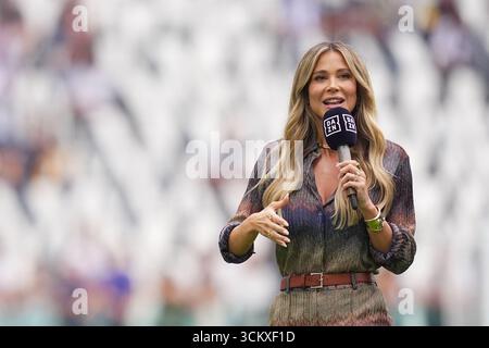 Torino, Italie. 13 septembre 2025. Diletta Leota lors du match de Serie A entre la Juventus et l'Inter au stade Allianz de Turin, Italie du Nord - samedi 13 septembre 2025. Sport - Soccer . (Photo de Spada/LaPresse) crédit : LaPresse/Alamy Live News Banque D'Images