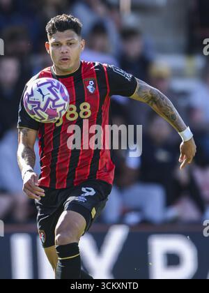 Bournemouth, Royaume-Uni. 13 septembre 2025. Bournemouth, Angleterre, 13 septembre 2025 : Evanilson de Bournemouth lors du match de premier League entre Bournemouth et Brighton au Vitality Stadium de Bournemouth, en Angleterre. Crédit : SPP Sport Press photo. /Alamy Live News Banque D'Images