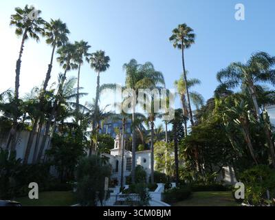 Los Angeles, Californie, 13 septembre 2025 actrice Marilyn Monroe et actrice Dorothy Dandridge ancienne résidence à El Palacio au 8493 Fountain Avenue le 13 septembre 2025 à Los Angeles, Californie, USA. Photo de Barry King/Alamy Stock photo Banque D'Images