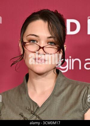 Beverly Hills, États-Unis. 13 septembre 2025. ISA Briones arrive à la BAFTA North Americas TV Tea Party qui se tient au Maybourne Beverly Hills le 13 septembre 2025 à Beverly Hills, CA. © Starbuck/ Credit : AFF/Alamy Live News Banque D'Images