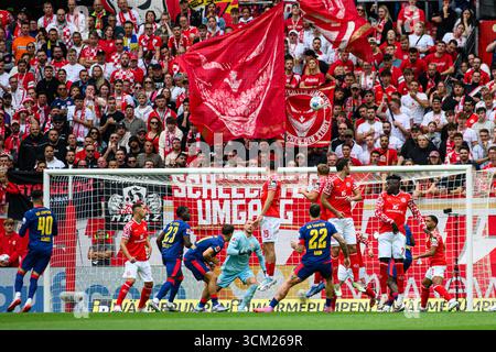 MAINZ, ALLEMAGNE - 13 SEPTEMBRE 2025 : - le match de la Bundesliga 1. FSV Mainz 05 vs RB Leipzig à Mewa Arena. Banque D'Images