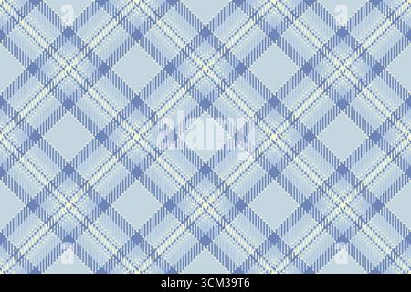 texture de fond de 2025 tartan, textile sans couture vecteur de frontière. Motif à carreaux audacieux dans une palette de couleurs claires et bleues. Illustration de Vecteur