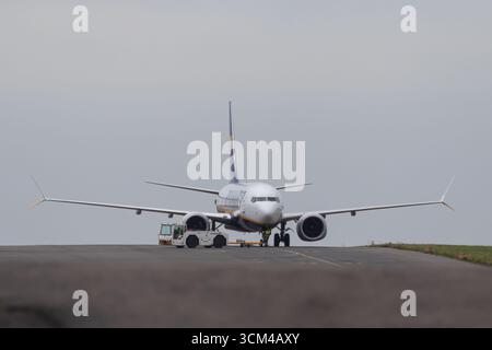 EI-HGT Boeing 737-8200 Ryanair Bristol Airport 14/09/2025 Banque D'Images