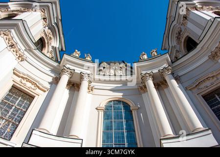 L'église de la Sainte Trinité à Salzbourg - Autriche Banque D'Images