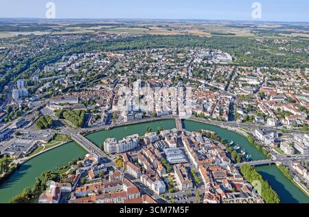 France, Seine-et-Marne (77), Meaux Banque D'Images
