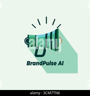BrandPulse ai : étude de marché de l'intelligence artificielle Illustration de Vecteur