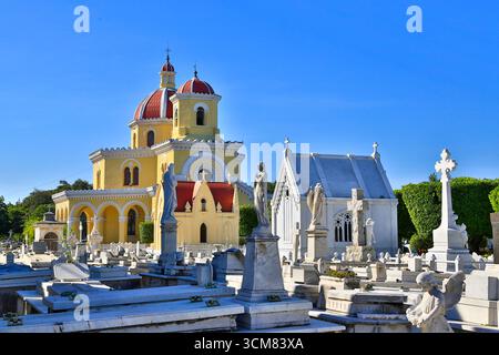 CristobalÂ Colon cemetery in Havana Stock Photo