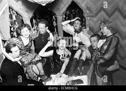 EVA Braun - fête du carnaval - 1938 Banque D'Images