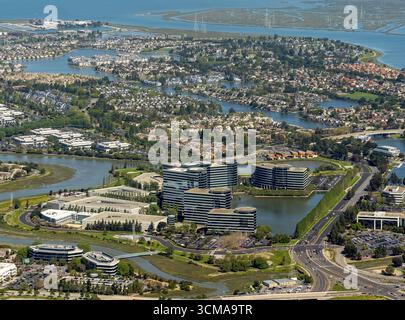 Le siège d'Oracle à Redwood Shores, Silicon Valley, Californie, États-Unis d'Amérique, Santa Clara, Californie, États-Unis, Redwood City, ÉTATS-UNIS, Europe Banque D'Images