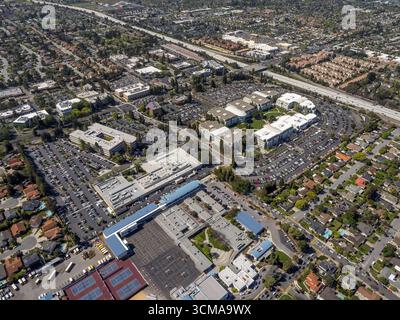 Apple Campus I, Apple Inc, Apple University, Infinite Loop, Silicon Valley, Californie, États-Unis d'Amérique, Cupertino, Californie, États-Unis, Santa Cl Banque D'Images