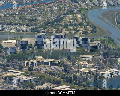 Le siège d'Oracle à Redwood Shores, Silicon Valley, Californie, États-Unis d'Amérique, Santa Clara, Californie, États-Unis, Redwood City, ÉTATS-UNIS, Europe Banque D'Images