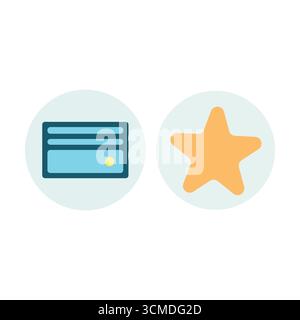 « Des icônes commerciales modernes de design plat illustrant la finance, le travail d’équipe, le leadership et la technologie numérique pour les concepts de croissance des entreprises. » Illustration de Vecteur