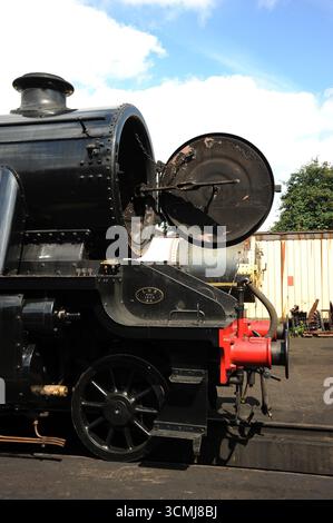 '48624' sur Shed à Loughborough. Banque D'Images