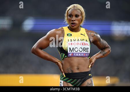 Tokyo, Japon. Crédit : MATSUO. 17 septembre 2025. Ashanti MOORE (JAM) Athletics : Championnats du monde d'athlétisme féminin Tokyo 200m Heat au stade national de Tokyo, Japon. Crédit : MATSUO .K/AFLO SPORT/Alamy Live News Banque D'Images