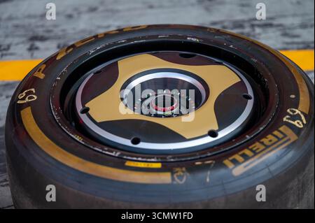 ItalianGP GP F1 2025 le 7 septembre 2025 à Monza, Italie - formule 1 Ferrari Ferrari Banque D'Images