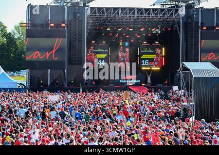 ItalianGP GP F1 2025 le 7 septembre 2025 à Monza, Italie - Formula 1 Fanzone Monza Banque D'Images