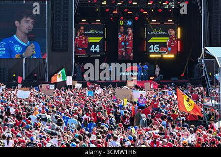 ItalianGP GP F1 2025 le 7 septembre 2025 à Monza, Italie - Formula 1 Fanzone Monza Banque D'Images