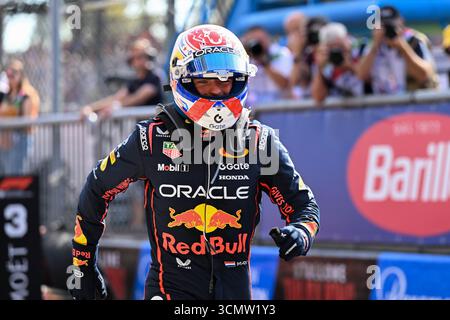 ItalianGP GP F1 2025 le 7 septembre 2025 à Monza, Italie - pilote de formule 1 Max Verstappen pour Red Bull Banque D'Images